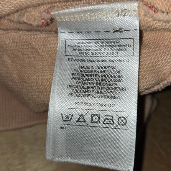 Adidas Stella McCartney floral cap sleeve shirt sz S oversized - Picture 5 of 6